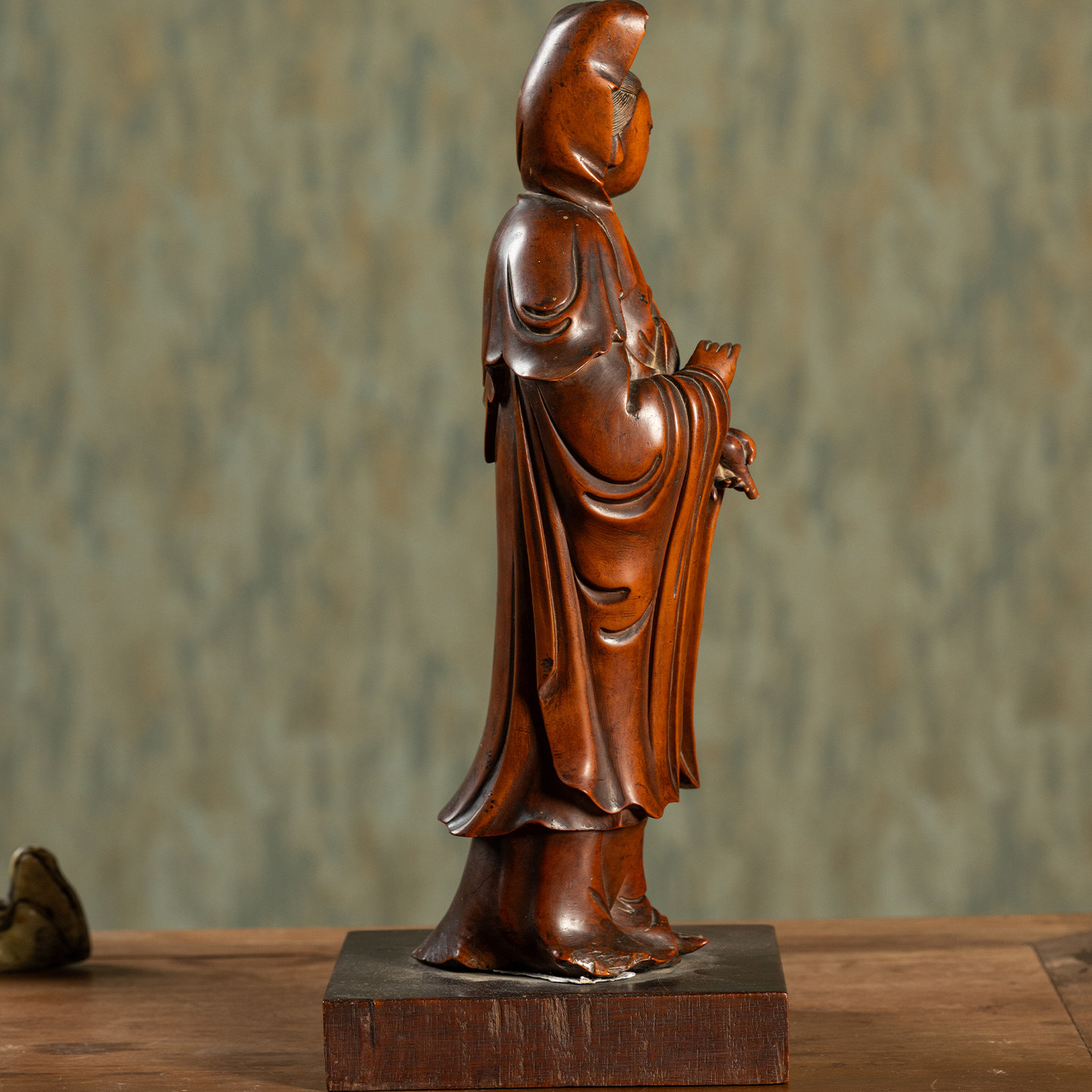 清早期黄杨木雕观音像老物件文玩古董佛像收藏观世音菩萨祝福摆件,淘宝优惠券,粉丝福利购,淘宝优惠卷