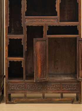 红木多宝阁明清古典家具