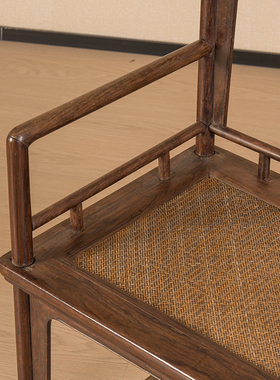 清代黄花梨玫瑰椅古典家具