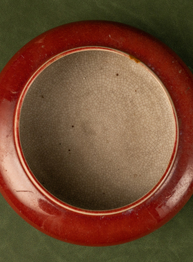 清代钧釉洗瓷器艺术品