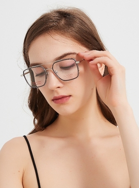 Hickmann近视镜框免费配进口镜片