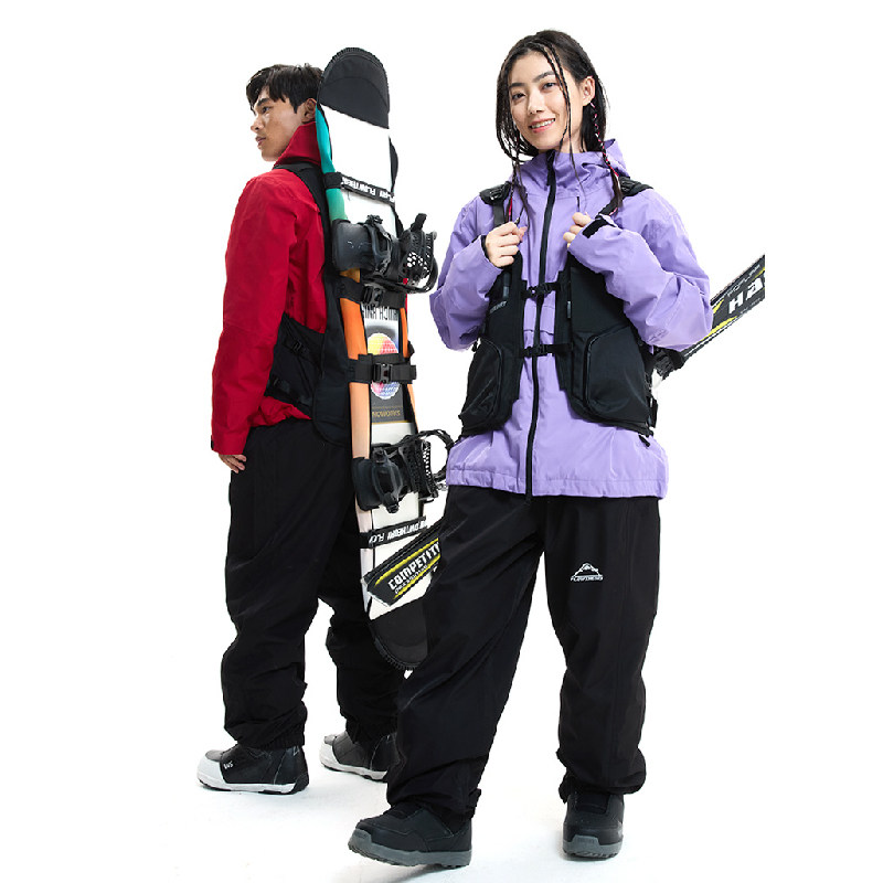 FlowTheory滑雪防护马甲外穿护具野雪背包双板多功能户外男女背心,淘宝优惠券,粉丝福利购,淘宝优惠卷