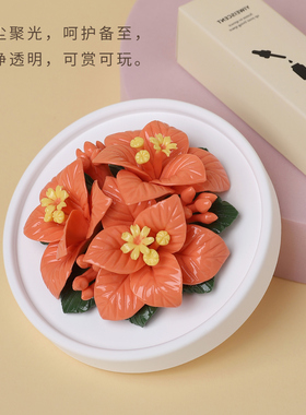 送家人朋友陶瓷非遗三角梅可定制