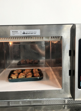 美的双磁控管不锈钢商用微波炉34