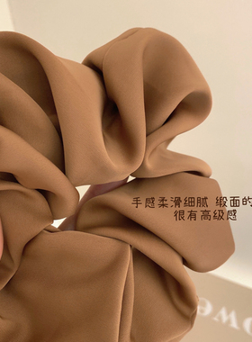 缎面发圈头绳高级感发饰