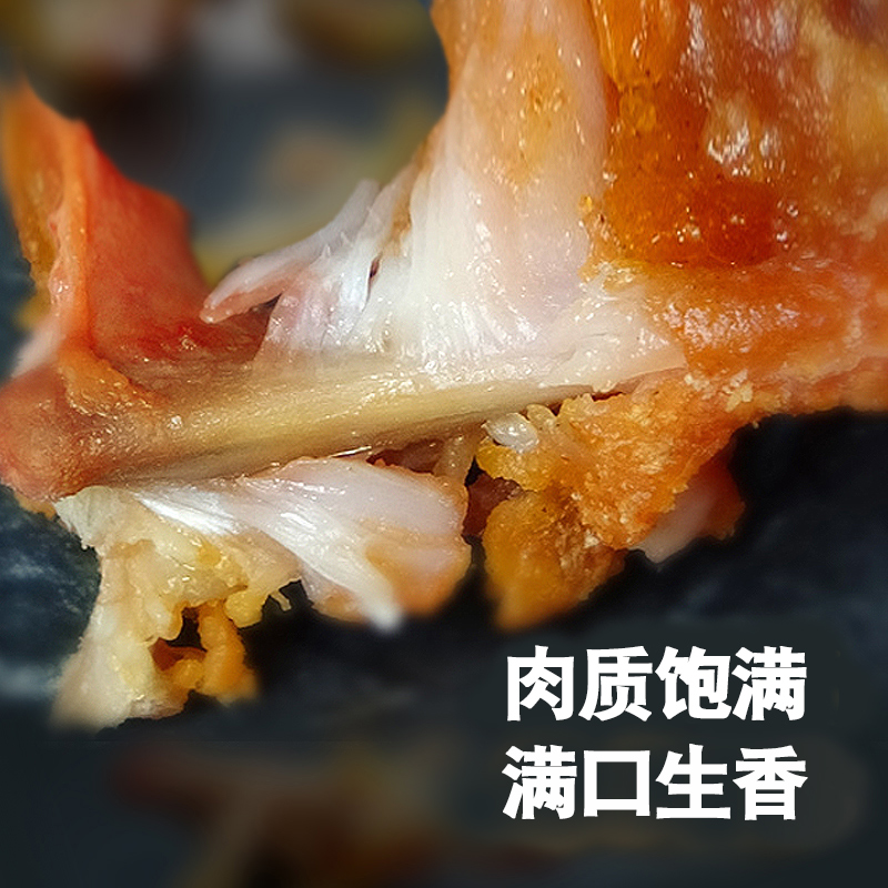 奥尔良味鸡锁骨半成品连心脆油炸鸡叉骨半成品包邮商用5-20斤冷冻 - 图1