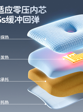 揉捏按摩深睡枕睡眠枕