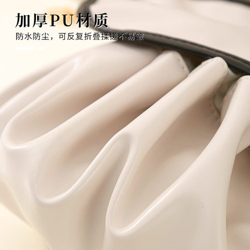 懒人化妆包女ins便携大容量化妆品收纳包旅行防水袋抽绳洗漱包 - 图3