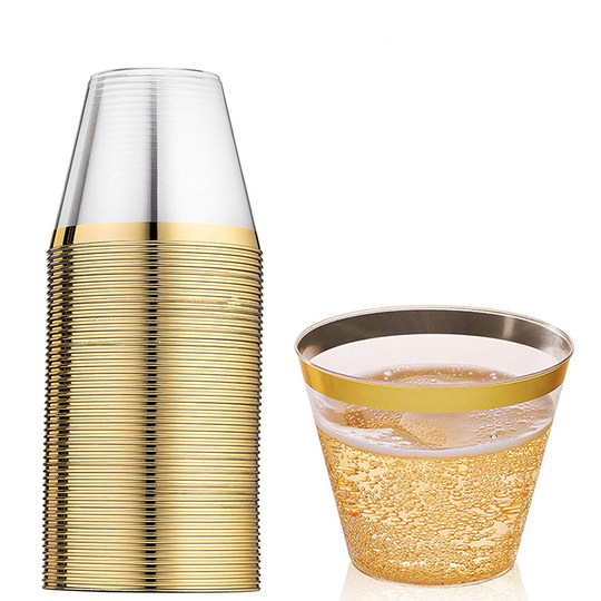 Disposable hard thickened transparent business aviation cup