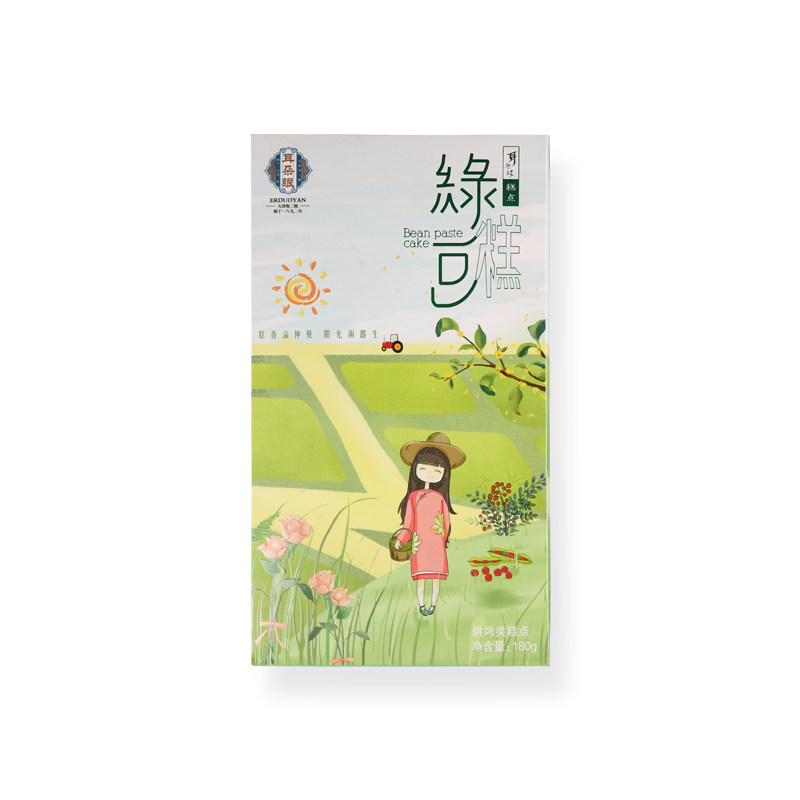 天津耳朵眼绿豆糕 耳朵眼食品传统糕点