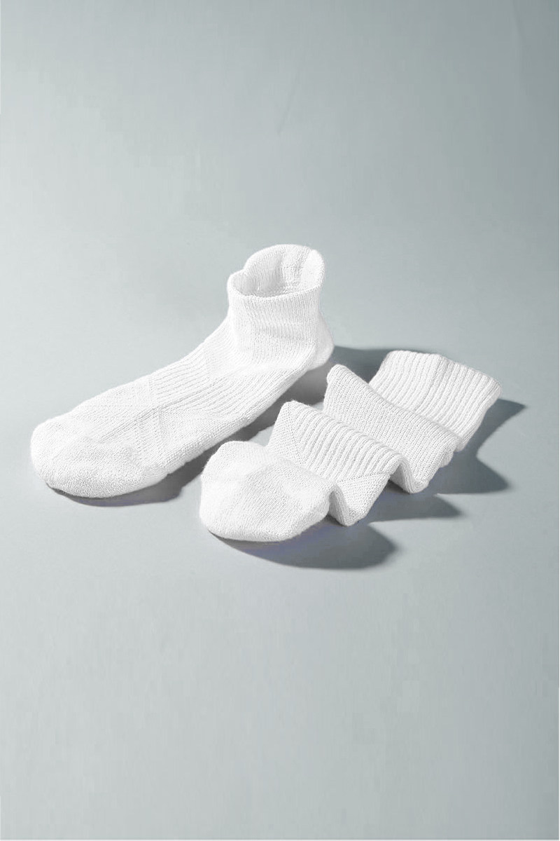 男士专业马拉松防滑毛巾底女棉袜 简荣短袜/打底袜/丝袜/美腿袜