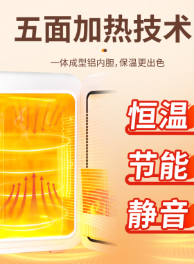 小型加热冰箱家用商用热饮柜饮料牛奶保温柜办公便利店台式展示柜