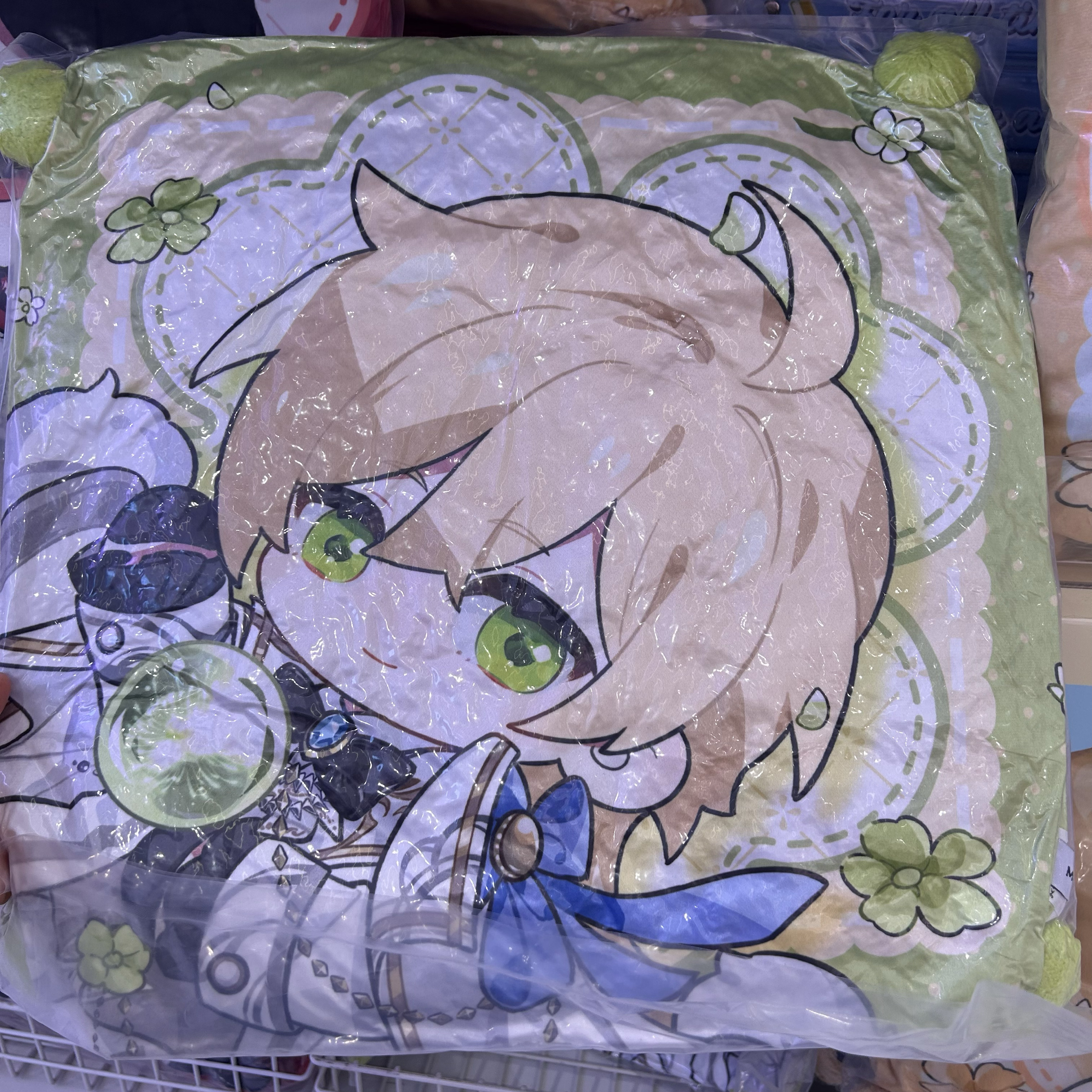 时空中的绘旅人角色印象鸡毛绒玩偶公仔 抱枕毛毯名创优品MINISO - 图2