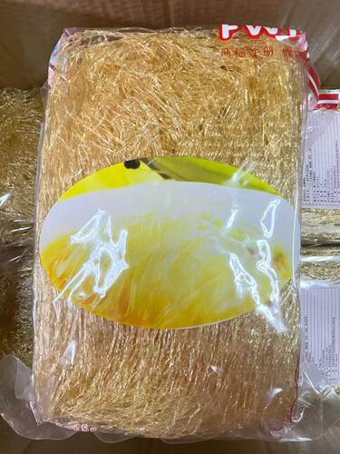 正品巨昌源昌合成翅丝风味粉丝翅针人造翅素鱼翅仿翅干货500g包邮 - 图3