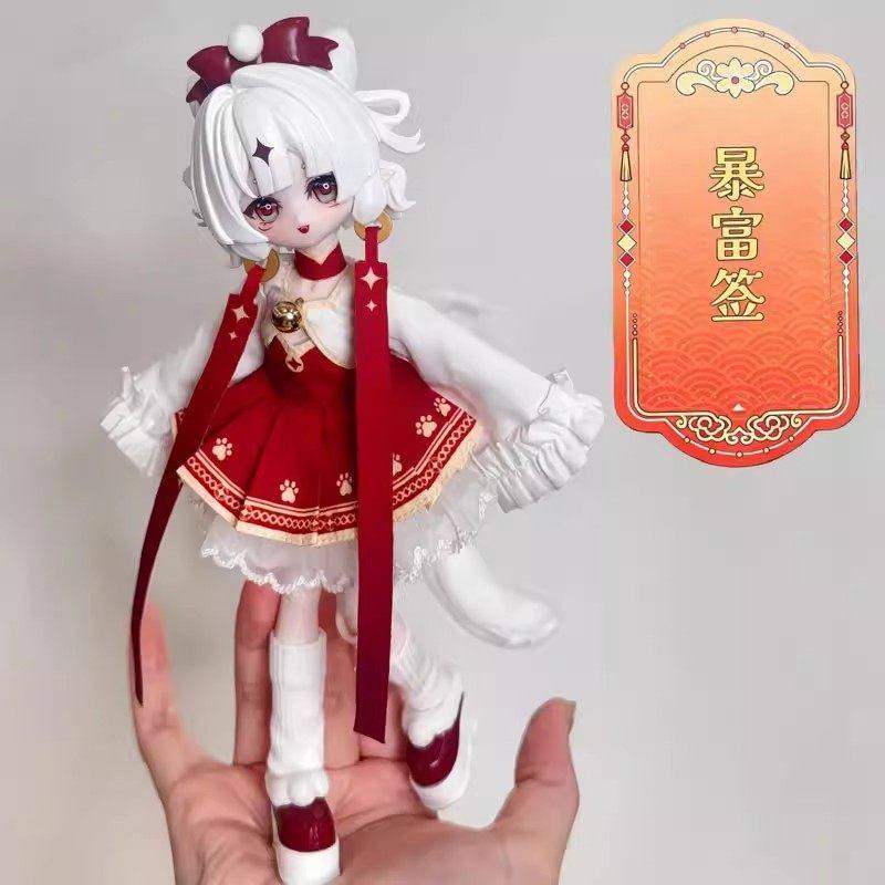 现货米甜三代运势小签灵8分bjd可动人偶桌面摆件盲盒潮玩周边礼物,淘宝优惠券,粉丝福利购,淘宝优惠卷