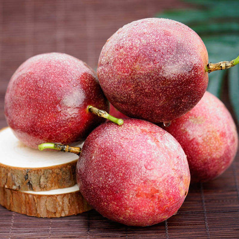 兴果生鲜广西紫皮百香果大果新鲜水果3当季5整箱10斤包邮白香果柠檬西番莲1