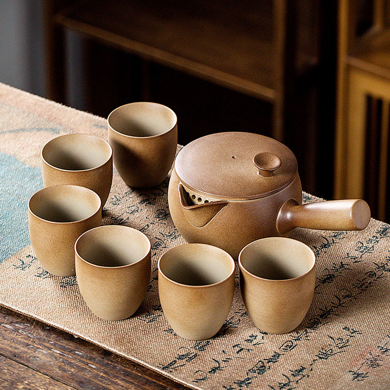 围炉煮茶室内家用陶土炭火炉套装罐罐茶壶煮茶炉器具户外温茶壶,淘宝优惠券,粉丝福利购,淘宝优惠卷