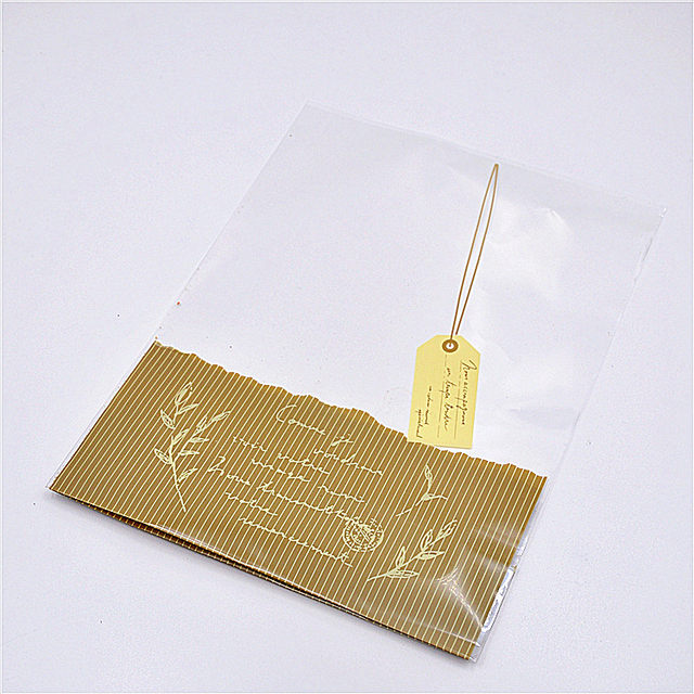 Transparent Cookie Pastry Snowflake Nougat Bread Bag