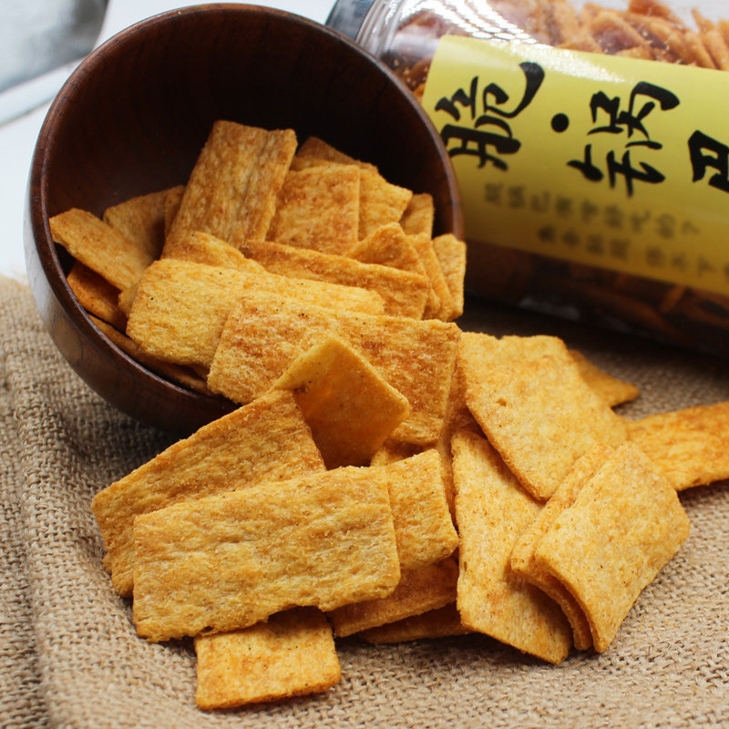 5罐x240g网红脆烧烤味罐装锅巴 天天鲜果客膨化食品