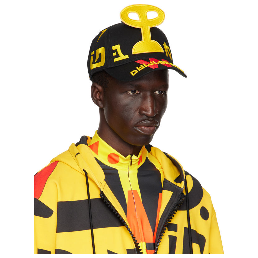 Walter Van Beirendonck 黑色 Dawleetoo 棒球帽男 - 图0