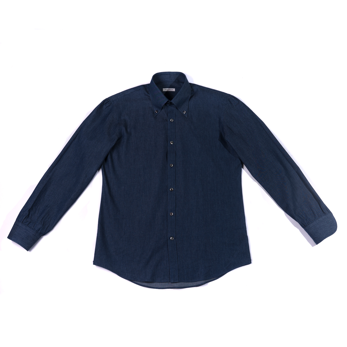 Principle M 【经典】Kyoto Denim Shirt 三步手工深牛仔衬衫商务 - 图2