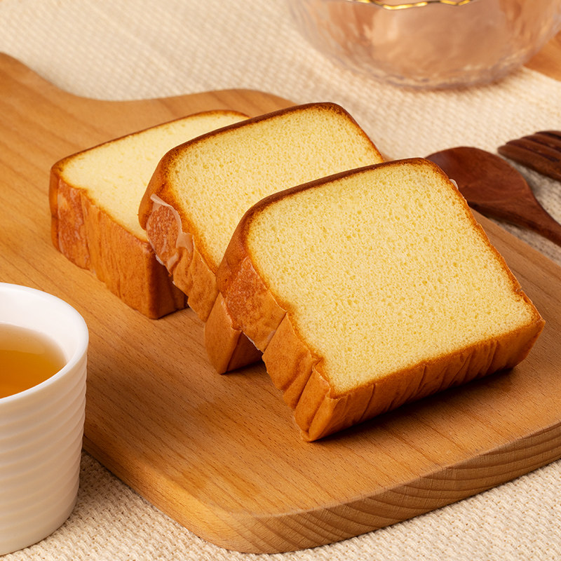 一口一口又一口超软戚风鸡蛋糕面包 一口一口又一口食品西式糕点