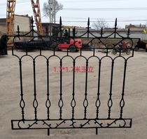 Iron Art Masteel Fence Cast Iron Custom Railing Outdoor Walled Yard Fence Guard Rail Villa welded cell isolation