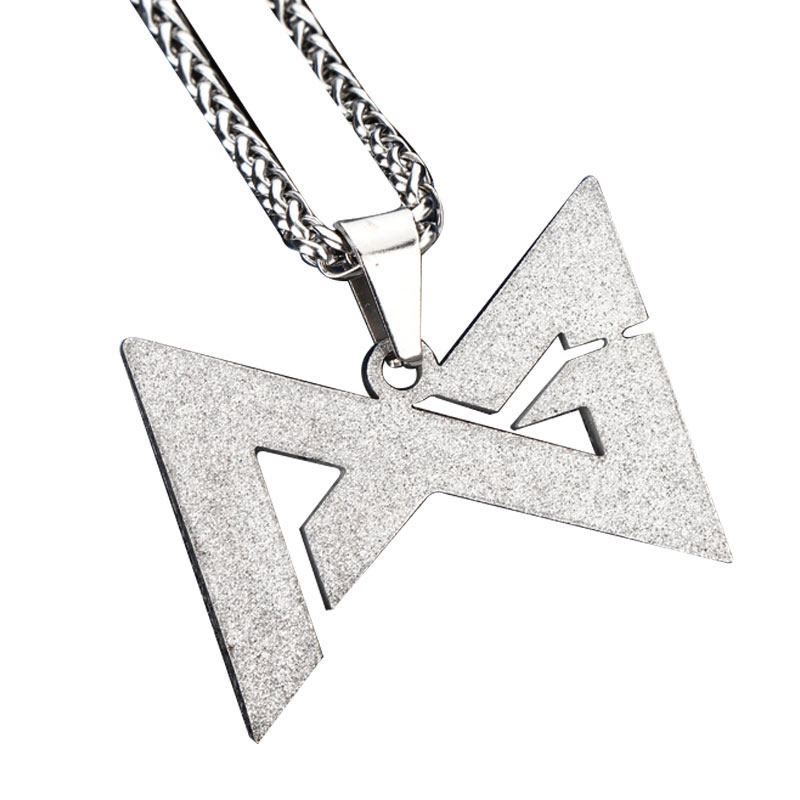 磨砂不褪色PG保罗乔治同款定制潮流logo篮球明星同款项链创意礼物