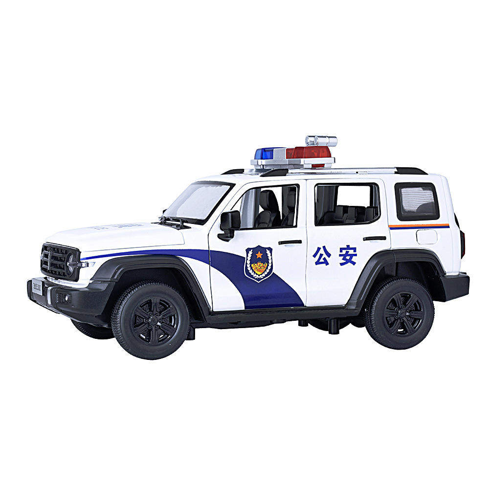 新款1:24坦克300警车合金儿童玩具车公安汽车男孩礼物 热销厂,淘宝优惠券,粉丝福利购,淘宝优惠卷