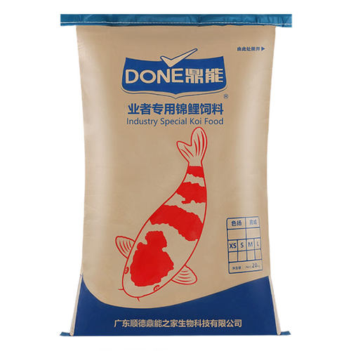鼎能锦鲤鱼饲料40斤鱼食不浑水高蛋白增体增色专用金鱼养殖鱼粮 - 图3