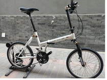 KHS utilitology community chrome molybdenum steel frame 24 speed 20 inch disc brake folding bike F20-D adult male and female