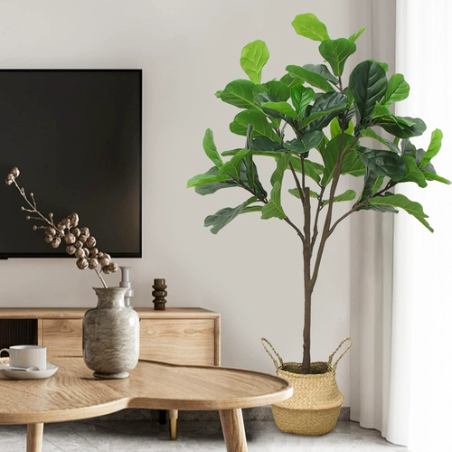 Бионическая зеленая посадка горшка гостиная в крыдяном торговом центре Декоративная посадка Большое поддельное моделирование деревье