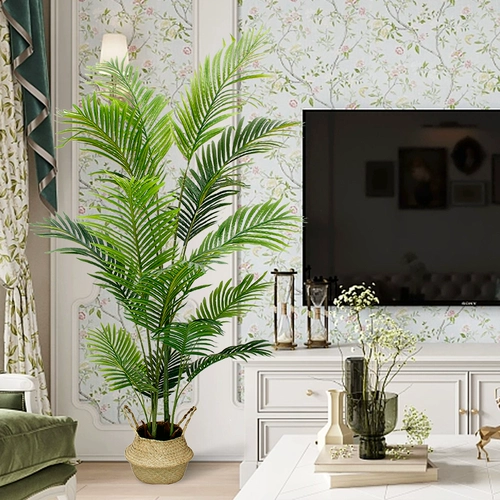 Бионическая зеленая посадка горшка гостиная в крыдяном торговом центре Декоративная посадка Большое поддельное моделирование деревье