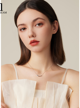 999纯银转运珠项链简约ins冷淡风