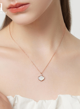 999纯银一贝子项链女款