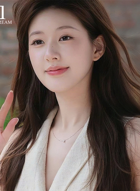 925纯银闪钻项链小众轻奢高级感