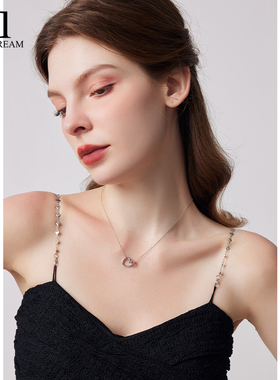 999纯银莫比乌斯环项链高级轻奢