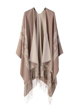 Street scarf thickened shawl cape 双面拍照空调房欧美大披肩