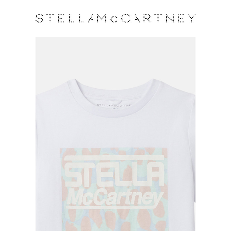 [低至4.5折]儿童Stella McCartney迷彩印花童装圆领短袖T恤,淘宝优惠券,粉丝福利购,淘宝优惠卷