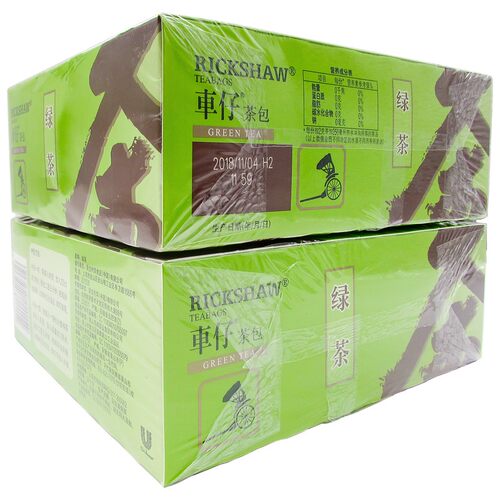 车仔绿茶S200泡袋泡茶包（2盒*100包*2克）400g克另有红茉卖 - 图0