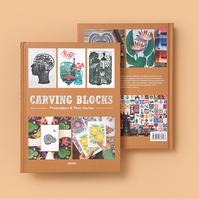 One Print, One World, Printmakers and Their Stories, Printmaking Techniques, Printmaking Design Books, Printmaking Books, Excellent Printmakers’ Linoleum Woodcut Rubber Stamp Printmaking Portfolios, Carving Blocks Printmakers