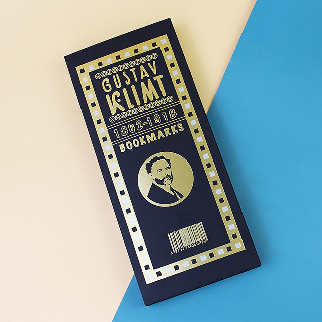 Klimt painting bookmarks 50 pieces gift box
