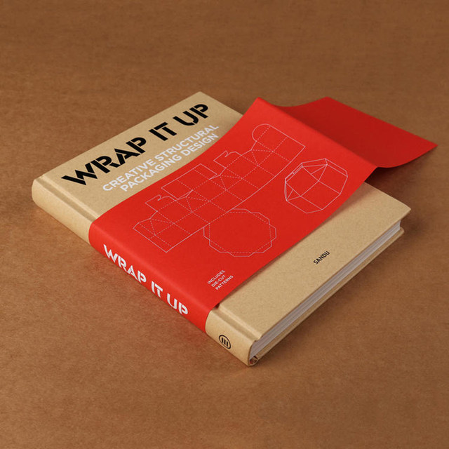 The art of packaging The structure, material and vision of packaging design Food gift box product packaging design material book Wrap It Up Creative Structural