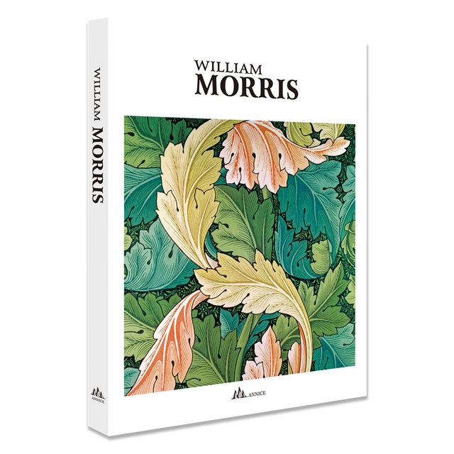 Hardcover Traditional Chinese version of William Morris William Morris Painting Album Collection of Art and World Famous Paintings Morris Hand-painted Illustrations Sketch Manuscripts Colored Lead Illustrations Collection Books