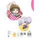 Q version mini character integrated hairstyle, various clothing illustrations, Morita Minika, Xu Hongyi, cute design of 2 head and body characters, Q version styling design, hair and clothing design of mini characters
