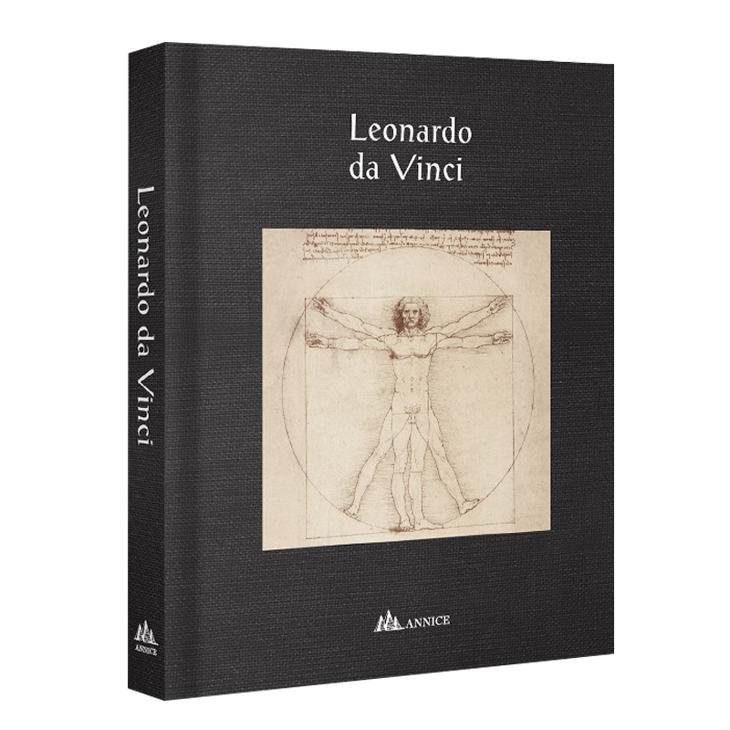 【英文原版】Leonardo Da Vinci 达芬奇艺术油画 素描临摹手稿绘画 大师珍藏版绘画画作品集基础线描技法教程书籍