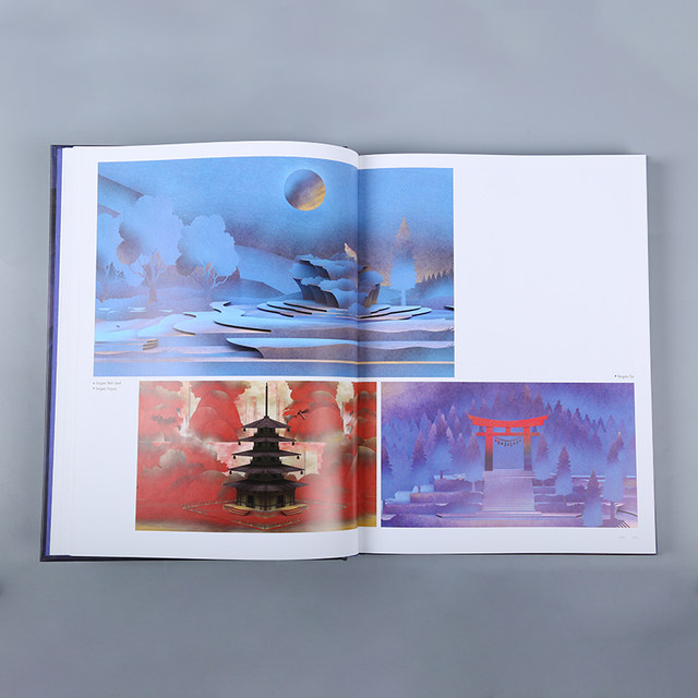 Global CG illustrator game animation scene design