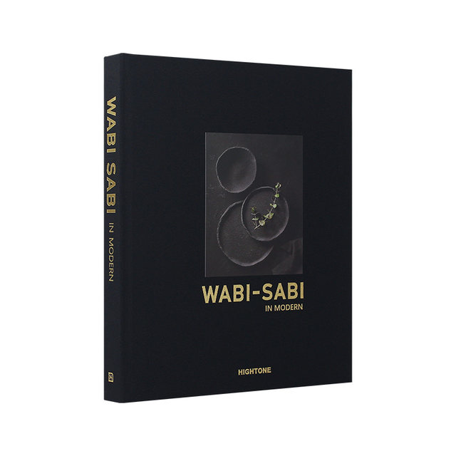In stock Wabi Sabi in modern Japanese minimalist modern wabi-sabi style books architectural house interior decoration design information portfolio books solid wood wabi-sabi model house decoration ornaments villa hotel design book