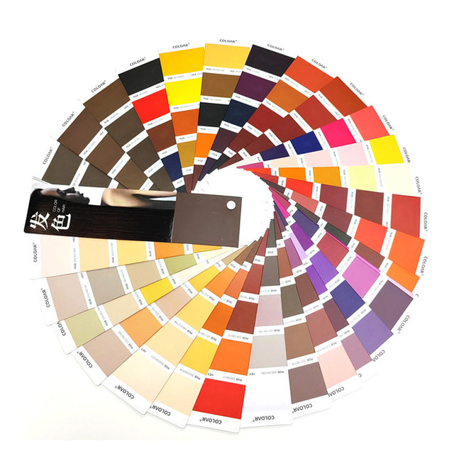 Standard Sample of Printed Cosmetics Color Guide