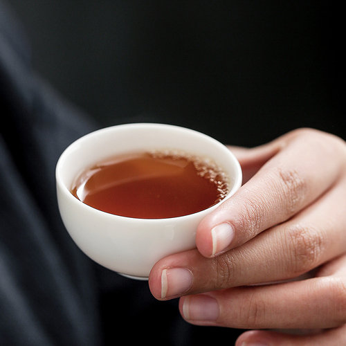 【拍1发3】德化猪油白功夫茶杯主人品茗杯白瓷杯子小单杯茶碗茶具 - 图3